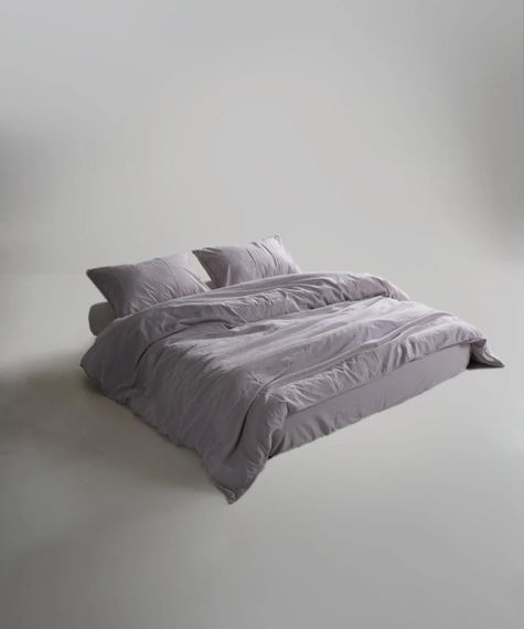 Постільна білизна Limasso Stonewashed Ranforce 200 х 220 см Opal Grey | Зображення 1