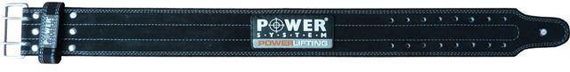Пояс для пауерліфтингу Power System PS-3800  PowerLifting шкіряний Black M | Зображення 3