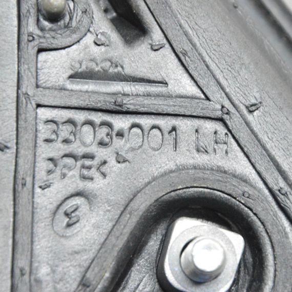 Дзеркало ліве 10 pin Volvo V50 2004-2008 Дзеркало бокове ліве 10 пінів Вольво В50 3303001LH | Зображення 7
