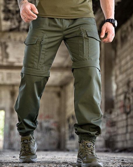 Тактичні штани шорти джогери MINISTERIUM олива ПП7807