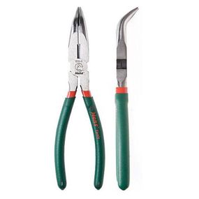 Круглогубці вигнуті 200мм, 220г (1836-8) HANS (1836-8)