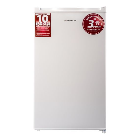 Однодверний холодильник Grunhelm VRH-S85M48-W