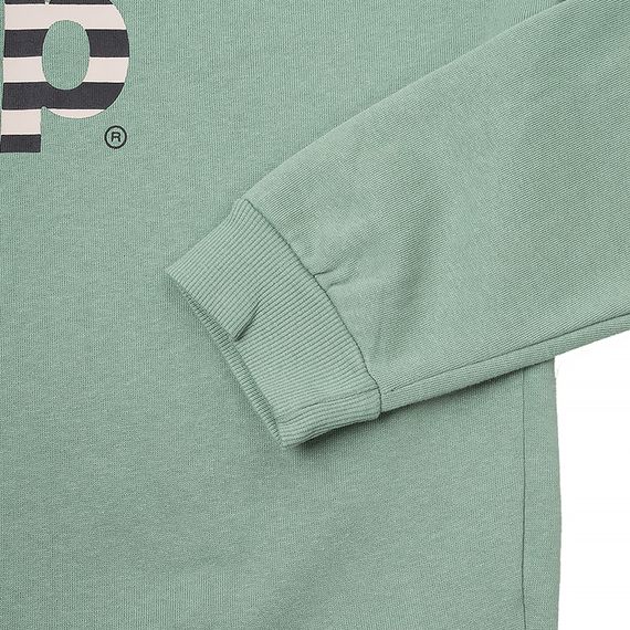 Толстовка JEEP HOODED CROPPED SWEATSHIRT Striped Print | Зображення 3