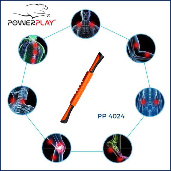 Массажер PowerPlay Massage Bar 4024 оранжевый | Зображення 6