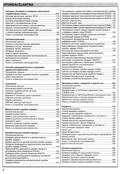 Hyundai Elantra. Посібник з ремонту й експлуатації. Книга | Зображення 2