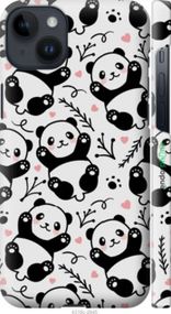 Чохол на iPhone 14 Plus Панди "4318m-2645-2448"
