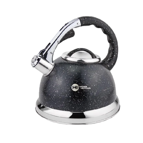 Чайник со свистком HIGHER+KITCHEN ZP-021 3.5 л Черный