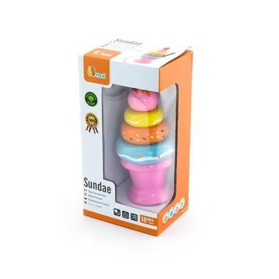 Ігровий набір Viga Toys Морозиво з фруктами. Полуничка (51321) | Зображення 1