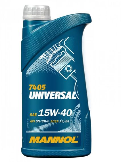 Моторна олива Mannol Universal 15w40 1л SN/CH-4