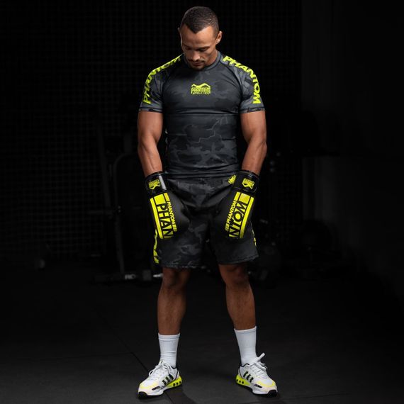 Боксерські рукавиці Phantom APEX Elastic Neon Black/Yellow 16 унцій | Зображення 3