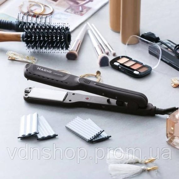 Укладання волосся випрямляч, Гофре плойка праска для волосся Щипці для Плойка випрямлення QX-87 | Зображення 9