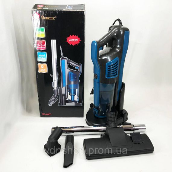 Качественный вертикальный пылесос с аккумулятором Domotec MS-4402 220 V, Вертикальный циклонный пылесос NC-45 | Зображення 9