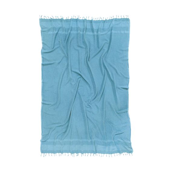 Плед Barine 9187 Туреччина 140*170 см  Бавовна Бірюзовий