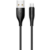 USB кабель Micro USB 100cm Usams U Turn /black/ US-SJ098