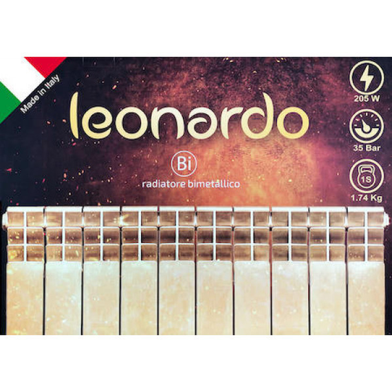 Радіатор біметалевий Leonardo 500/100