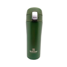 Термокружка Krauzer 86-350Matte-Khaki 350 мл зеленый