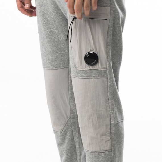 Штани C.P. Company Diagonal Fleece Mixed Utility Pants Grey L | Зображення 1