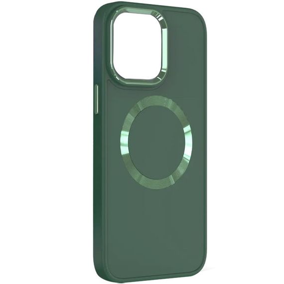 TPU чохол Bonbon Metal Style with MagSafe для Apple iPhone 15 (6.1")