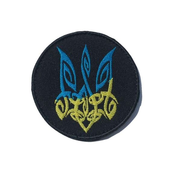Шеврон IDEIA 86905 Україна   габардин Чорний