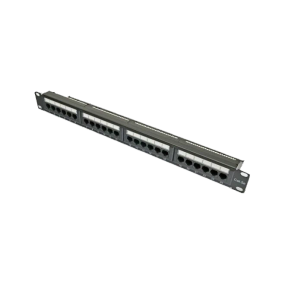 Kingda KDPA6043 Патч-панель 19" 24хRJ-45 UTP кат.5e, із заднім організатором, Kingda - Серверні аксесуари