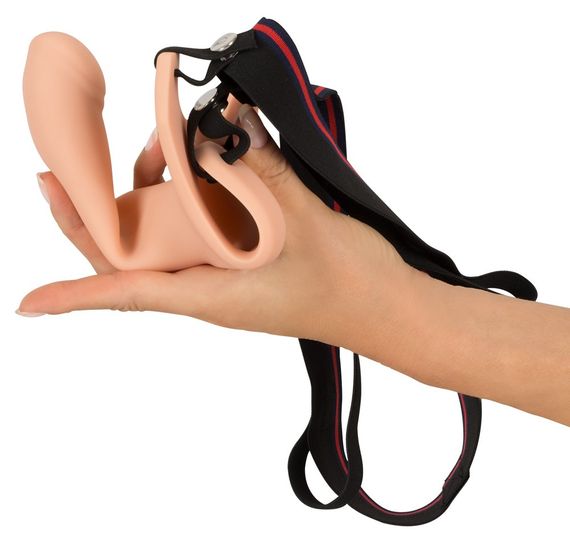 Мужской страпон - Strap-On Silicone Sleeve Medium sexstyle | Зображення 1