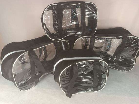 Набор из 4 сумок в роддом EcoNova S+M+XL+XXL чёрный