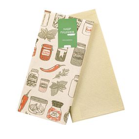 Набір рушників Home Line 64687 Україна 40x60  Пів Панами Принт, Бежевий