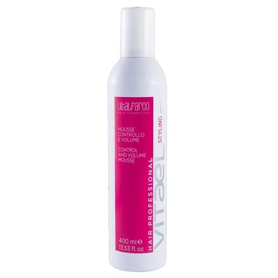 Пена для волос для придания формы и структуры прическе VITAEL STYLING CONTROL AND VOLUME MOUSSE (400 ml)