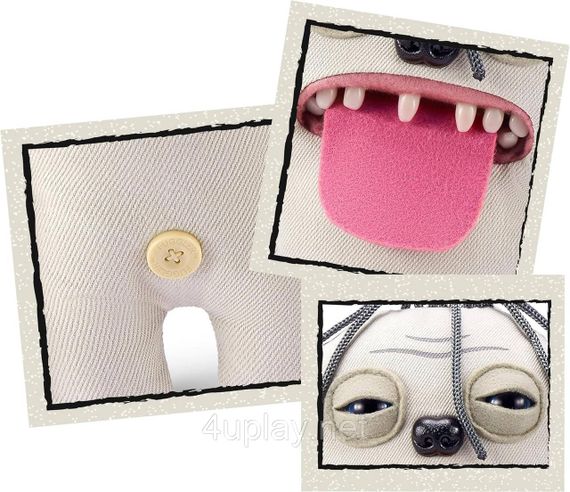 Мягкая плюшевая игрушка Фуглер Смеагол (Голлум) из Властелин колец 23 см Fuggler The Lord of the Rings Sméagol (Gollum) by Zuru | Зображення 2