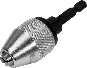 Патрон для дрели YATO Польша HEX 1/4" Ø=0.5-6.5 мм L= 75 мм металл YT-04645