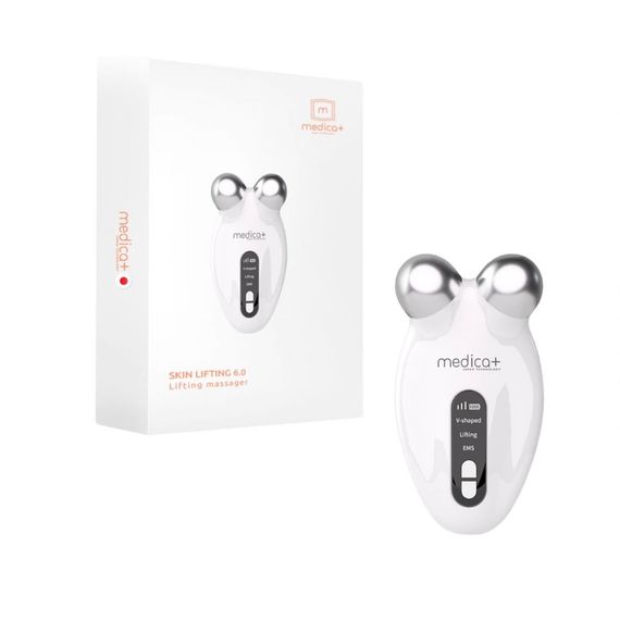 4EMS МИКРОТОК ЛИФТИНГ-МАССАЖЕР MEDICA+ SKIN LIFTING 6.0 WHITE гарантия 1 год