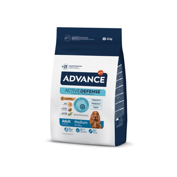 Сухий корм із куркою для собак середніх порід Advance Medium Adult, 10 кг