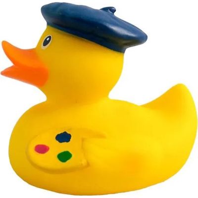 Игрушка для ванной Funny Ducks Утка Художник (1886) | Зображення 2