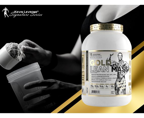Гейнер Gold Lean Mass 3000 g (Strawberry) | Зображення 3