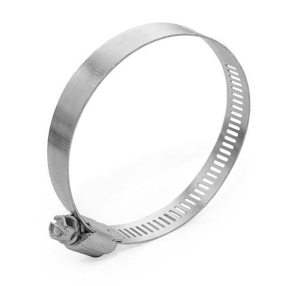 Хомут сталевий оцинкований 12,7 мм, D 52-76 мм INTERTOOL TC-0152