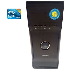 ПК Б-клас GameMax Tower / Intel Core 2 Quad Q8300 (4 ядра по 2.5 GHz) / 8 GB DDR3 / 250 GB HDD / Intel HD GMA X4500 / 400W б/в