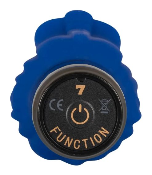 Вібратор VIBRA LOTUS синий Sex Aura | Зображення 5