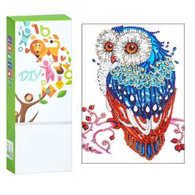 Дитячий набір для творчості Алмазна мозаїка "Сова" ST003