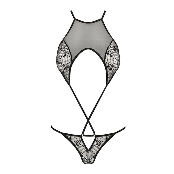 Ажурний боді AZALIA BODY black L/XL Passion, L/XL | Зображення 2