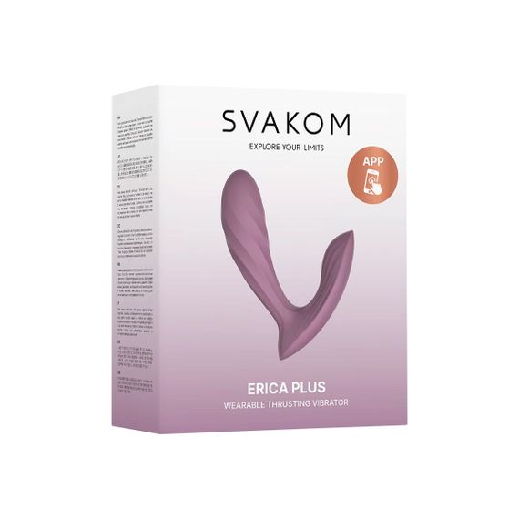 Смарт-пульсатор у трусики Svakom Erica Plus, дуже гнучкий, 2 мотори | Зображення 7