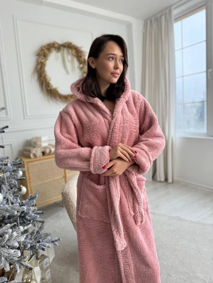 Женский махровый халат (2653/1) XL | Зображення 3