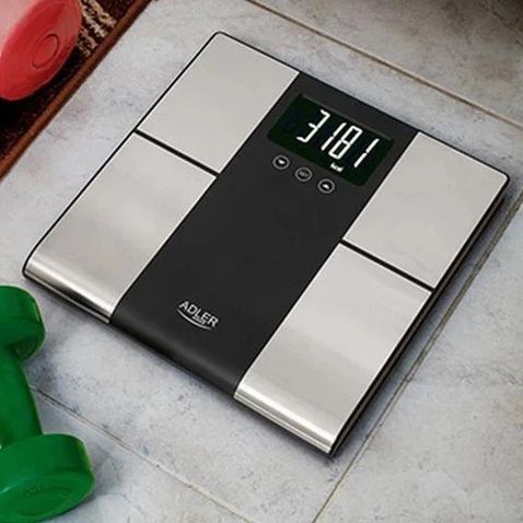 Ваги для підлоги електронні аналітичні Adler AD 8165 225 кг | Зображення 1