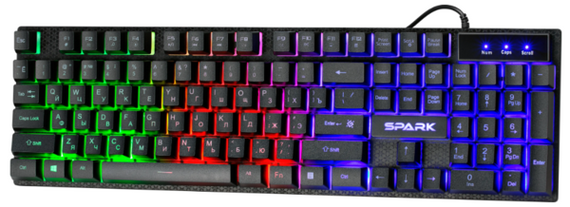 Клавіатура Defender Spark GK-300L USB UA Black (45302) | Зображення 2