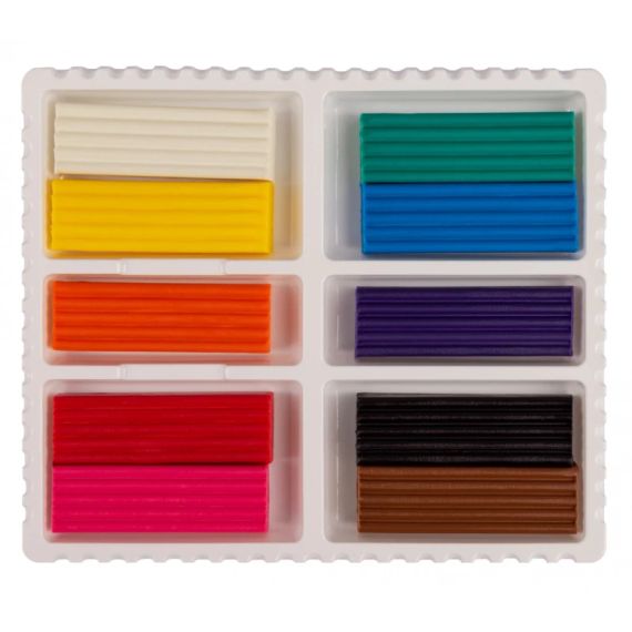 Пластилін Classic 1В 540665 10 кольорів Різнокольоровий shop (4823095406658) | Зображення 1