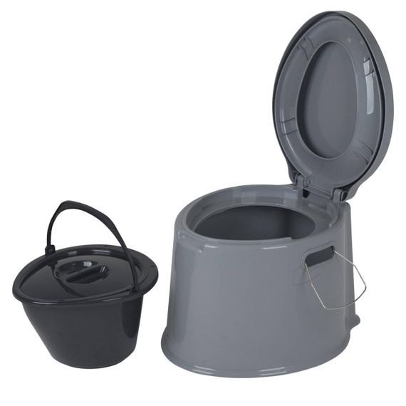 Біотуалет Bo-Camp Portable Toilet 7 Liters Grey (5502800) | Зображення 3