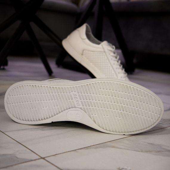 Білі літні кеди великий розмір 46 47 48 49 | Зображення 3