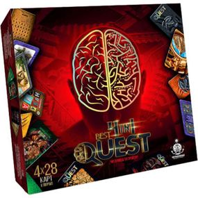 Настольная игра Danko Toys Best Quest 4 in 1, украинский (BQ-02-01U)