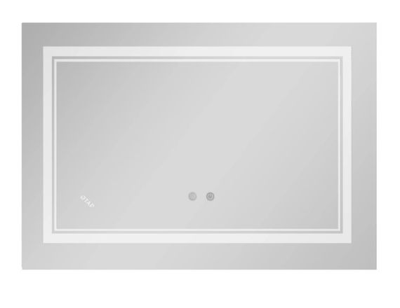 Дзеркало Qtap Cardinal (CA1) прямокутне з LED-підсвічуванням Touch QT0478C8060 | Зображення 1