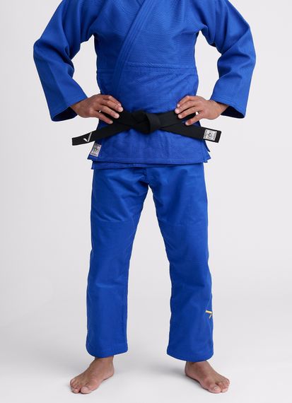 Кімоно для дзюдо ліцензійне IPPONGEAR, серія LEGEND 2 (IJF Approved), синє, розмір 190, Slim Fit (приталений крій) | Зображення 4