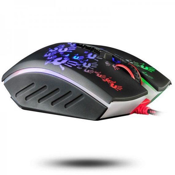 Миша ігрова A4-Tech Bloody A60 Activated, Gaming, металеві ніжки, чорна | Зображення 3